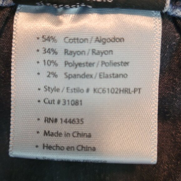 Kancan Jeans 26 P Flare Mid Rise Medium Light Wash Stretch Denim - Picture 5 of 11